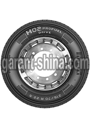 Prometeon H02 ProFuel Drive (приводная) 315/70 R22.5 158/150L 20PR - Фото боковины
